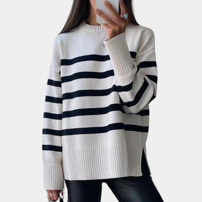 Schicker Komfort-Pullover in Übergröße für Damen